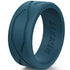 GIFT RING Men's 4Love Silicone Ring. Soft, Comfortable & Durable Wedding Band. High-Quality. US Design Patent
